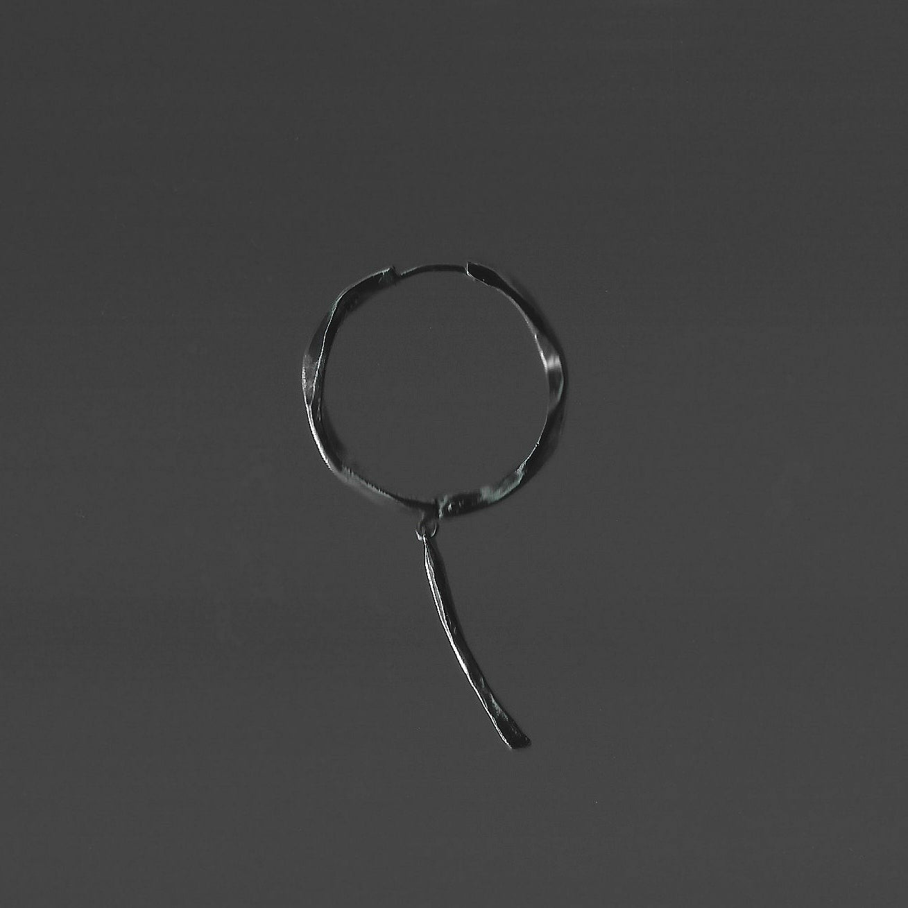 Bone Hoop Dangle