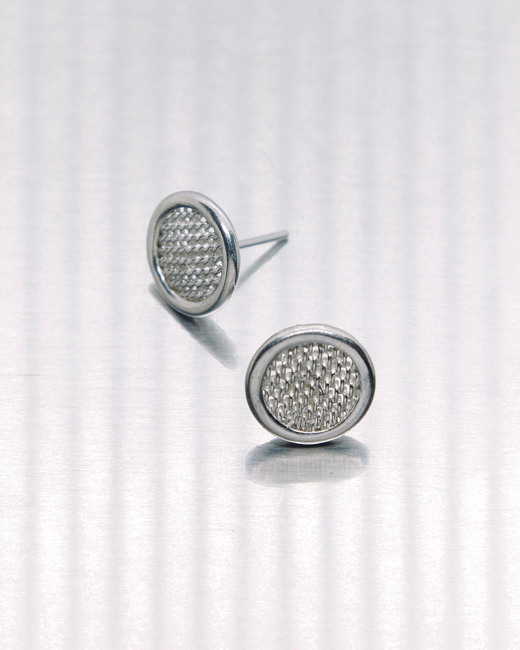 Oval Mesh Earrings